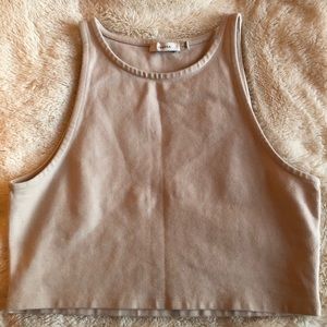 Talula Crop Top Blush Pink